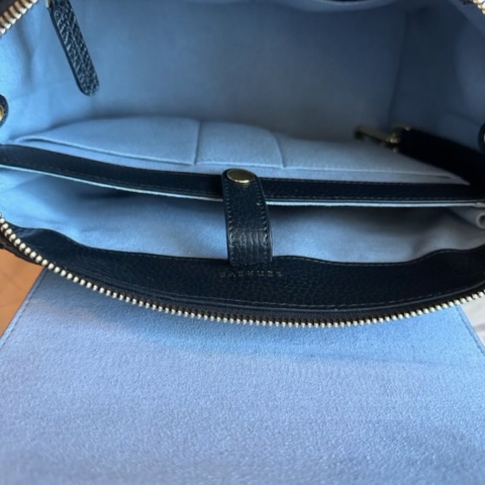 Senreve Mini Maestra in Black Dolce Italian Leather- EXCELLENT CONDITION! - Picture 9 of 15